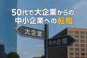 50代で大企業から中小企業への転職