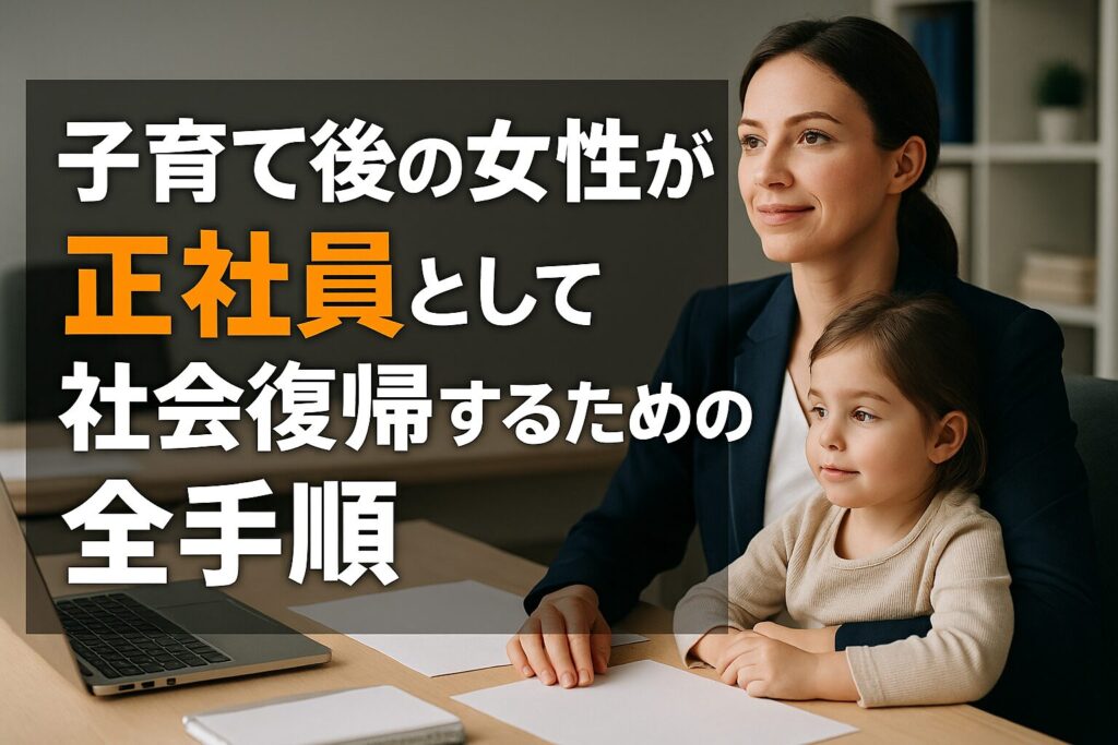50代からの 正社員復帰ロードマップ