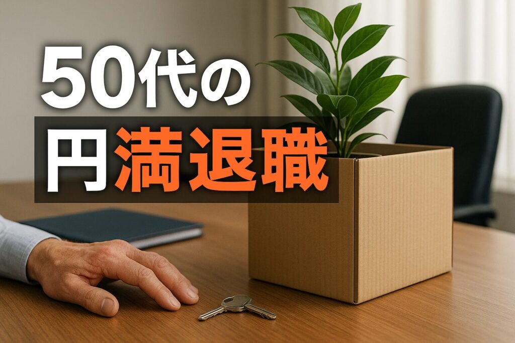 50代の円満退職